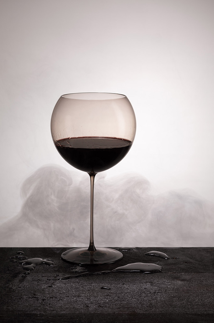 Smoke Bubbles wine glasses