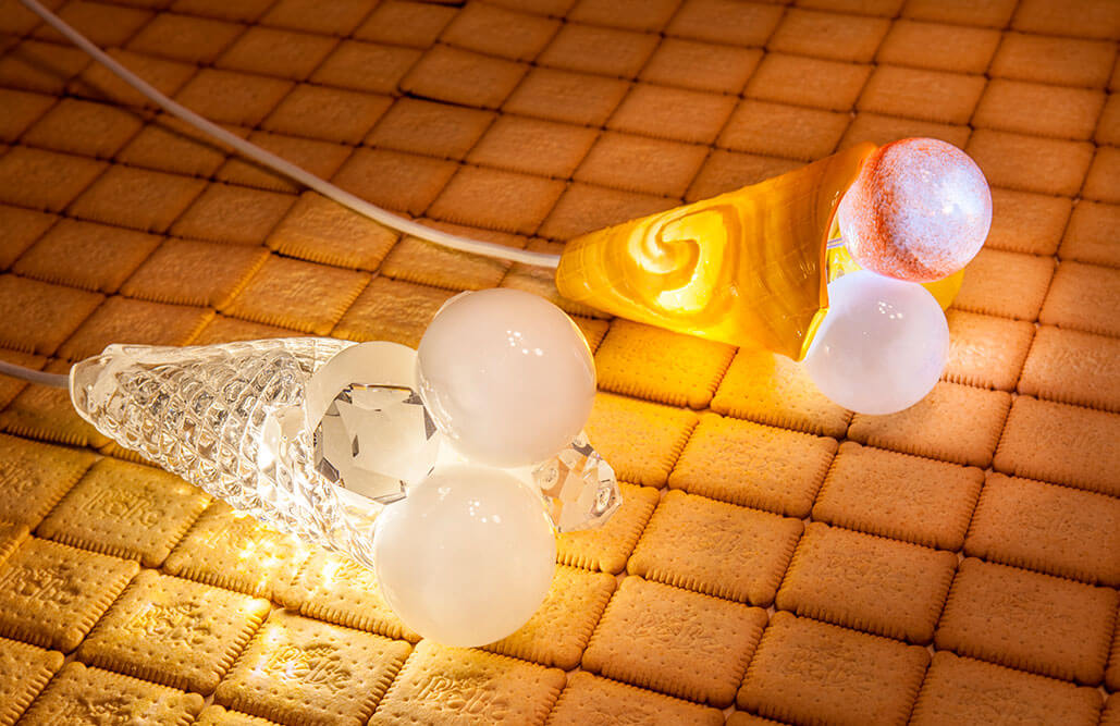 Ice cream lamp 2